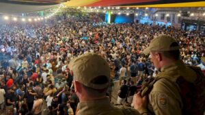 Mais de 70 policiais militares reforçam a segurança na 45ª Oktoberfest em Itapiranga