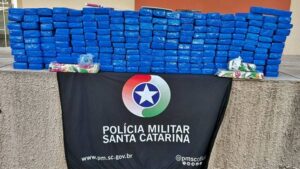 Quase 100 kg de maconha são apreendidos pela Polícia Militar em Lages