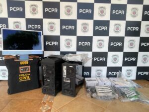 No Paraná, Polícia Civil bloqueia bens e prende suspeito de movimentar R$ 55 milhões em criptomoedas para o crime organizado