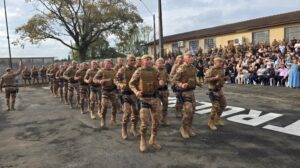 Cerimônia marca o encerramento do 8º Curso de Táticas Policiais em Criciúma