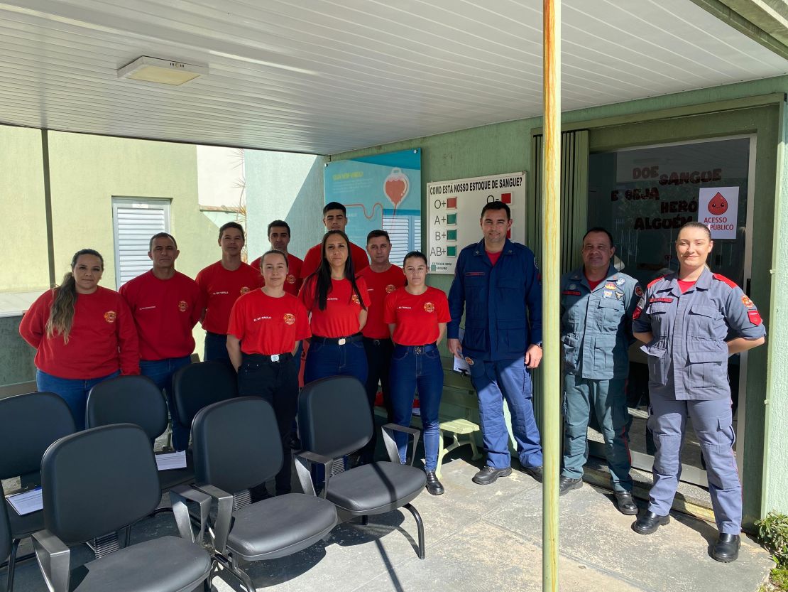 BOMBEIROS DE MATOS COSTA REALIZAM DOAÇÃO DE SANGUE