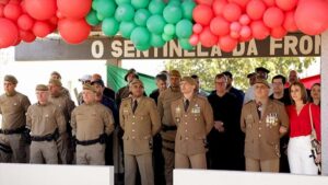 Coronel Jailson Aurélio Franzen reassume o comando do 9º CRPM/Fron