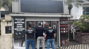 Polícia Civil cumpre mandado de busca e apreensão em apoio à Polícia Civil do Rio de Janeiro