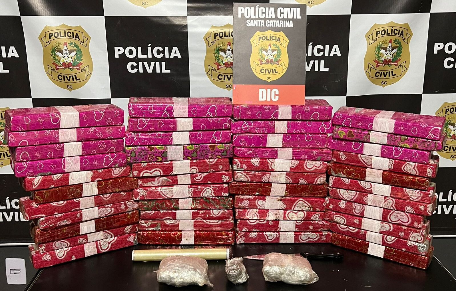 Polícia Civil apreende grande quantidade de maconha em Blumenau