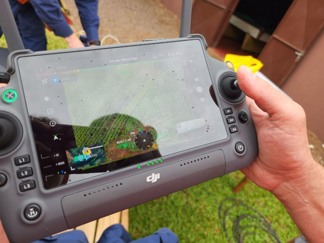 Tecnologia aérea auxilia o CBMSC na localização de idoso desaparecido em Itapiranga