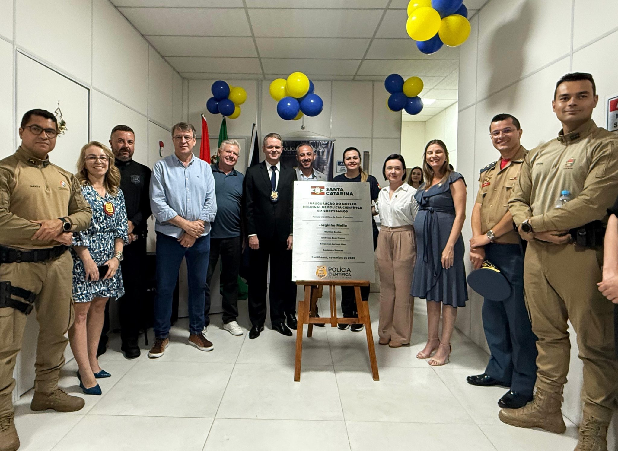 Curitibanos ganha nova sede do Núcleo Regional de Polícia Científica