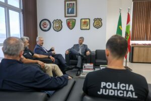 SSP-SC firma acordo com Justiça Federal e TRF4 para ampliar troca de informações e fortalecer inteligência