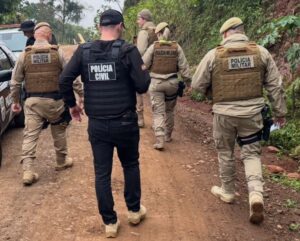 Ação integrada cumpre mandados de busca contra o tráfico de drogas no interior de Itapiranga