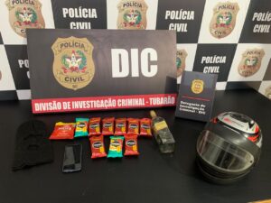 Polícia Civil prende homem investigado por roubo a comércio e estupro em Tubarão